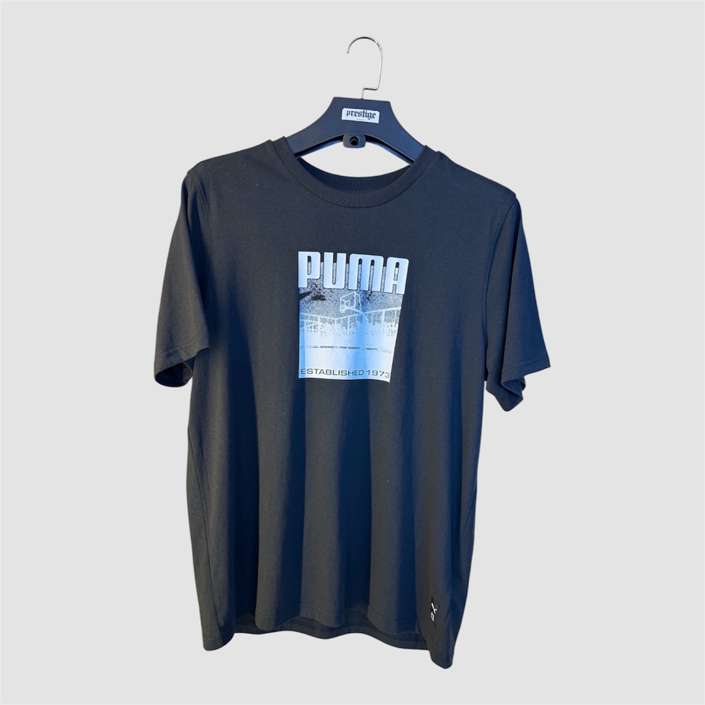 T-Shirt Puma Basketball Court – Noir