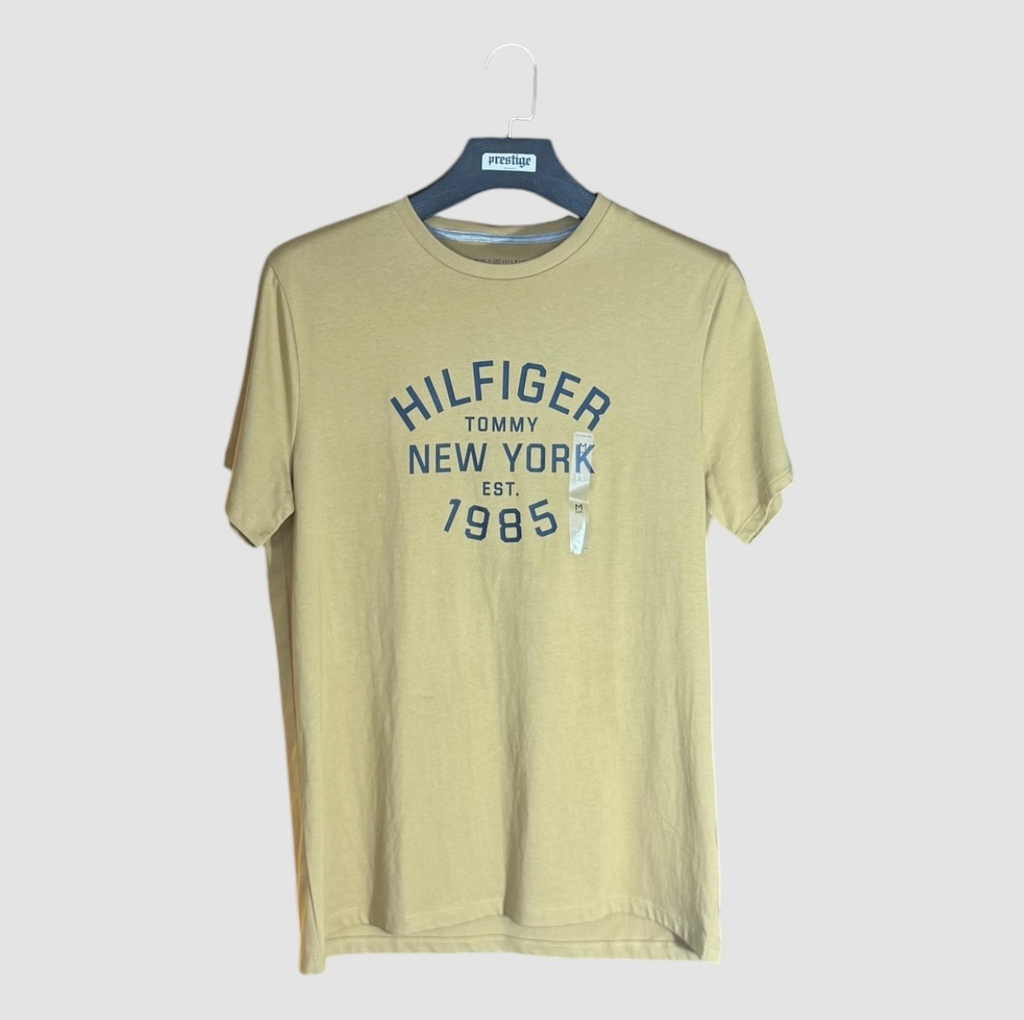 T-Shirt Tommy Hilfiger Vintage New York – Beige / Kaki Clair