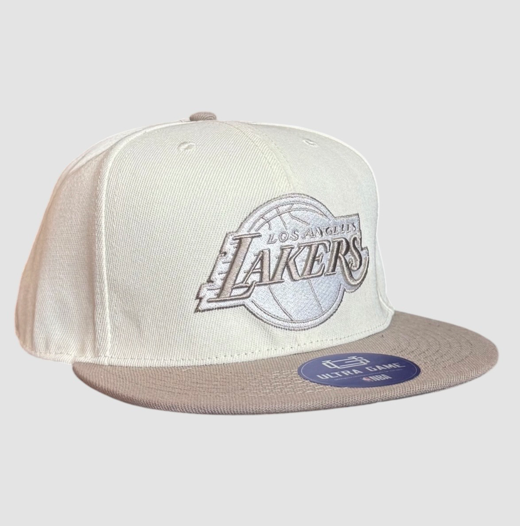 Cap Lakers Los Angeles  Beige & Crème Style Sportwear
