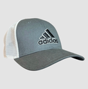Cap Trucker Adidas Logo – Gris / Mesh Blanc