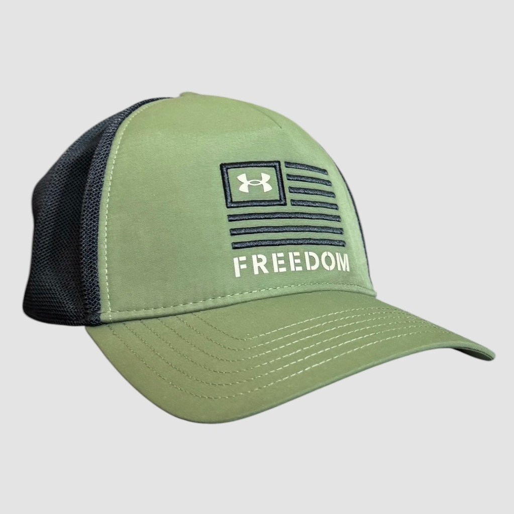 Cap Trucker Under Armour Freedom – Vert Olive