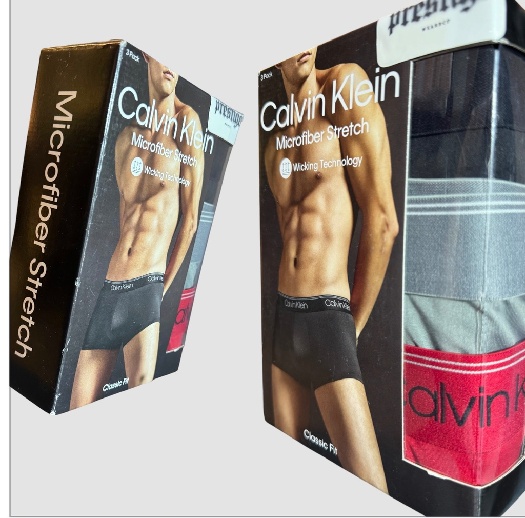 Lot de 3 Boxers Calvin Klein Microfiber Stretch – Low Rise