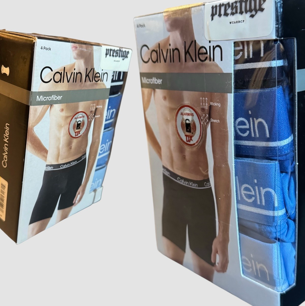 Lot de 4 Boxers Calvin Klein Microfiber