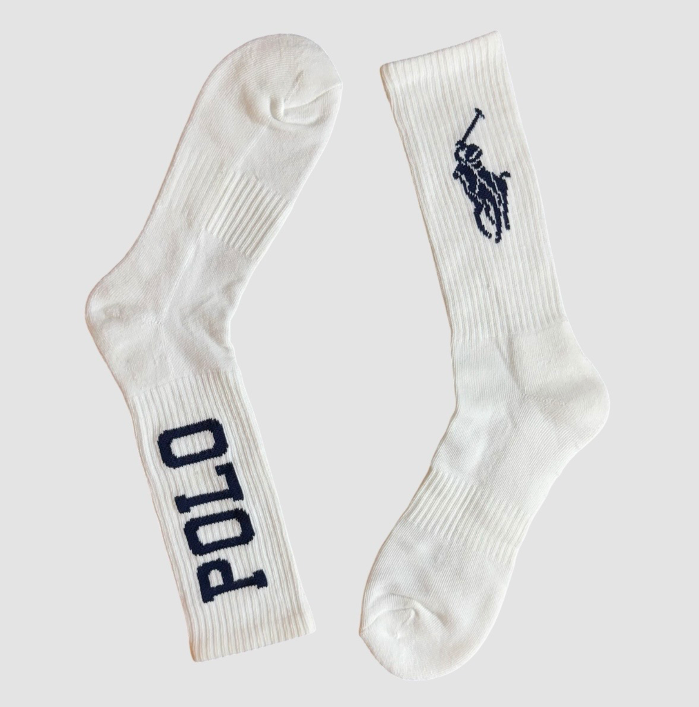Paire de Chaussettes Polo Ralph Lauren – blanc