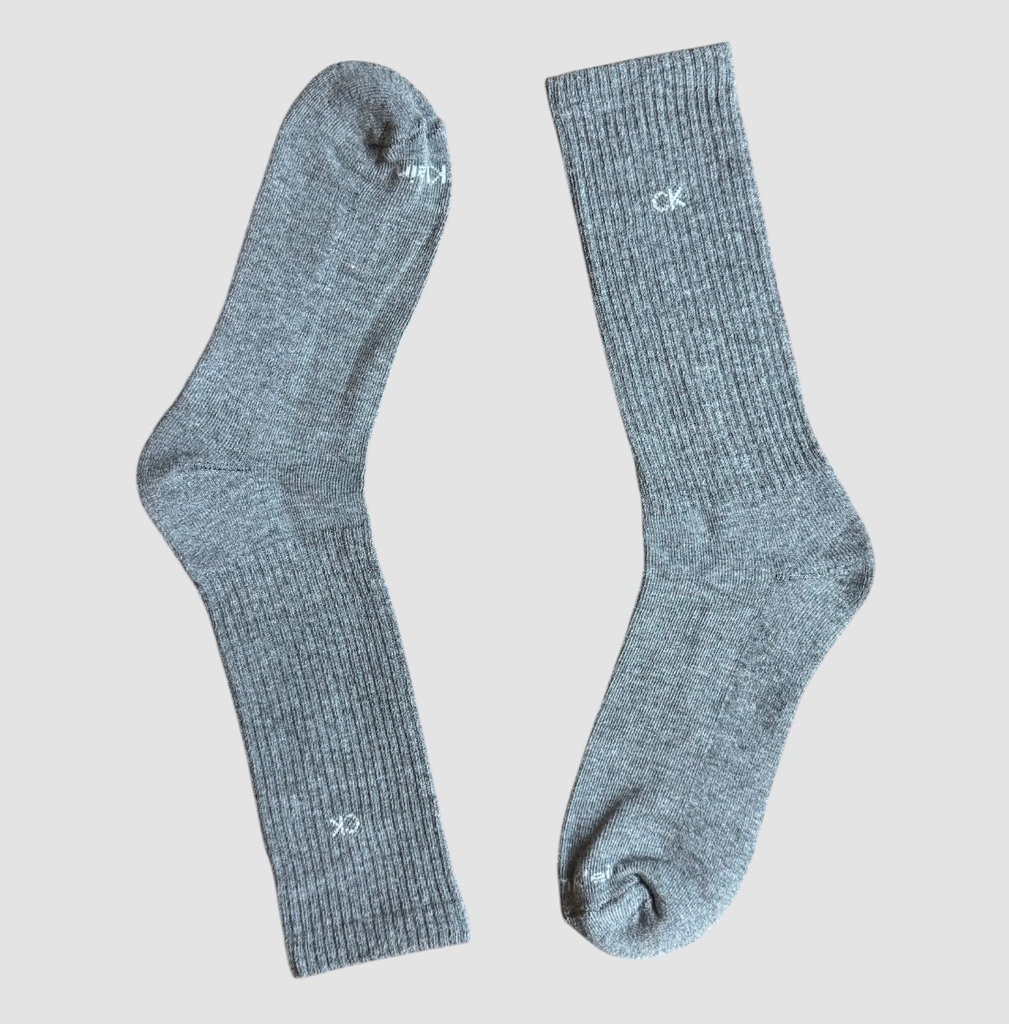 Paire de Chaussettes Calvin Klein – Gris Chiné