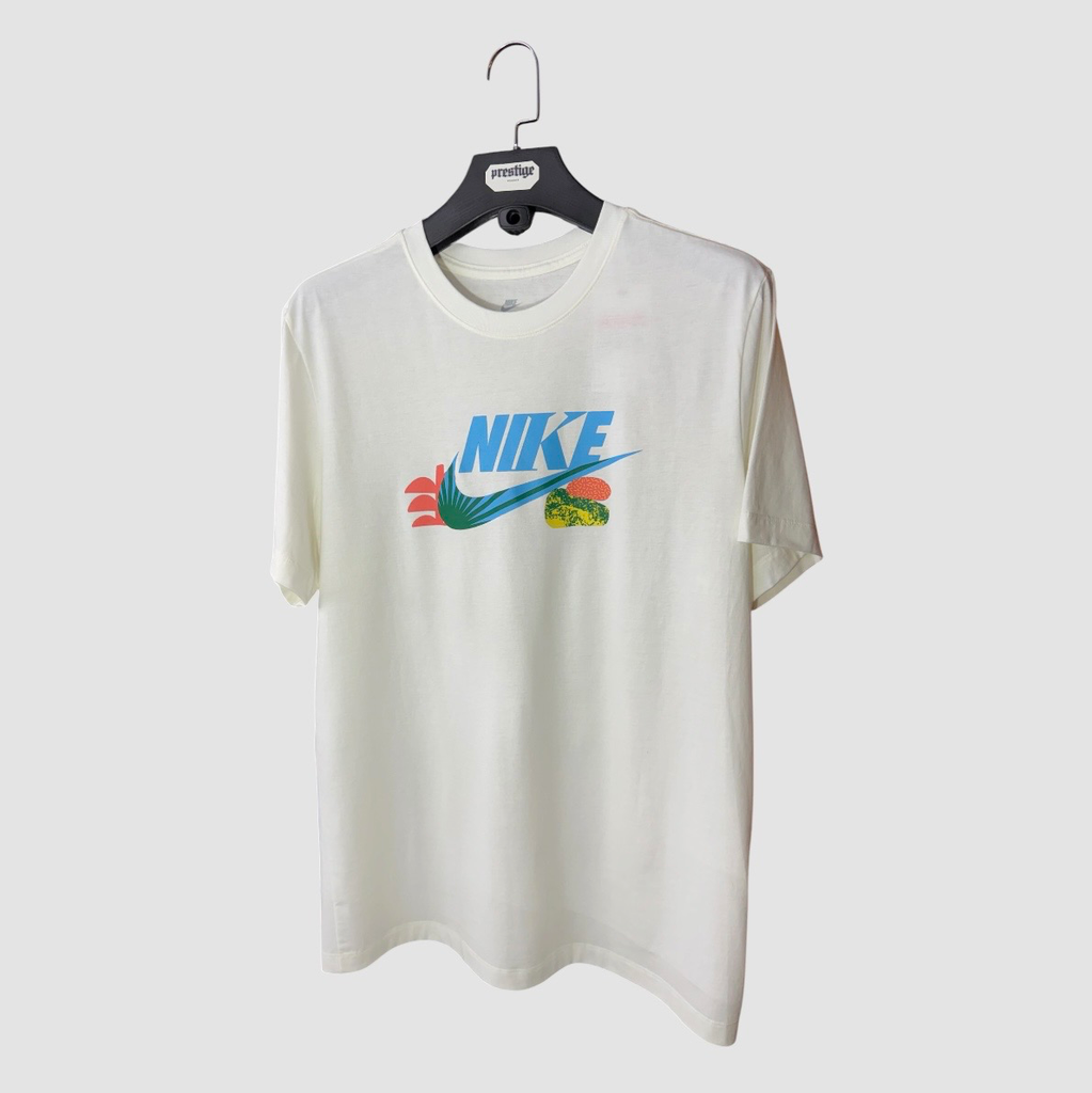 T-Shirt Nike Graphic Tropical – Blanc