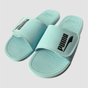 Slides Puma Cool Cat – Vert Menthe / Bleu Clair