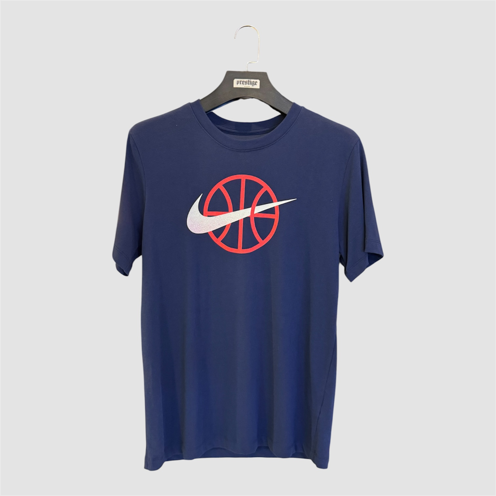 T-Shirt Nike Basketball Swoosh – Bleu Marine