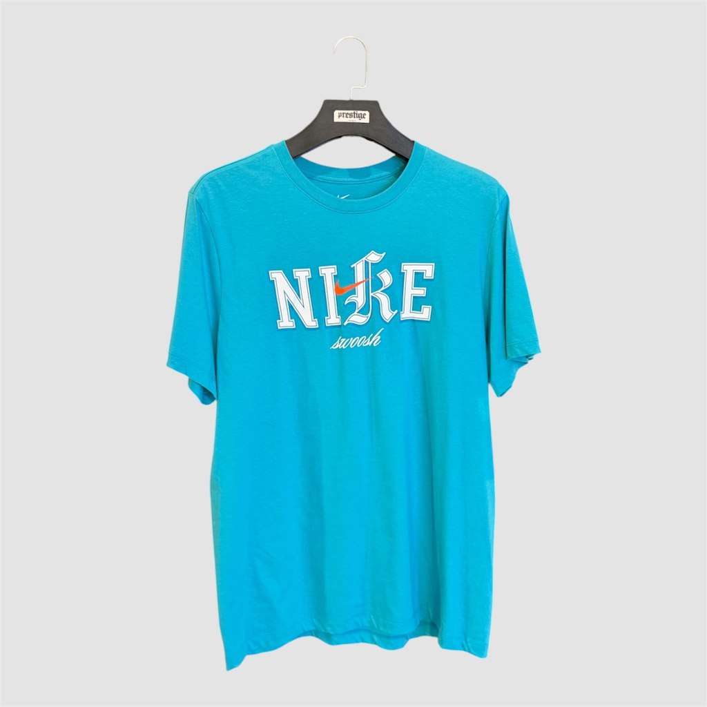 T-Shirt Nike Old English – Bleu Turquoise