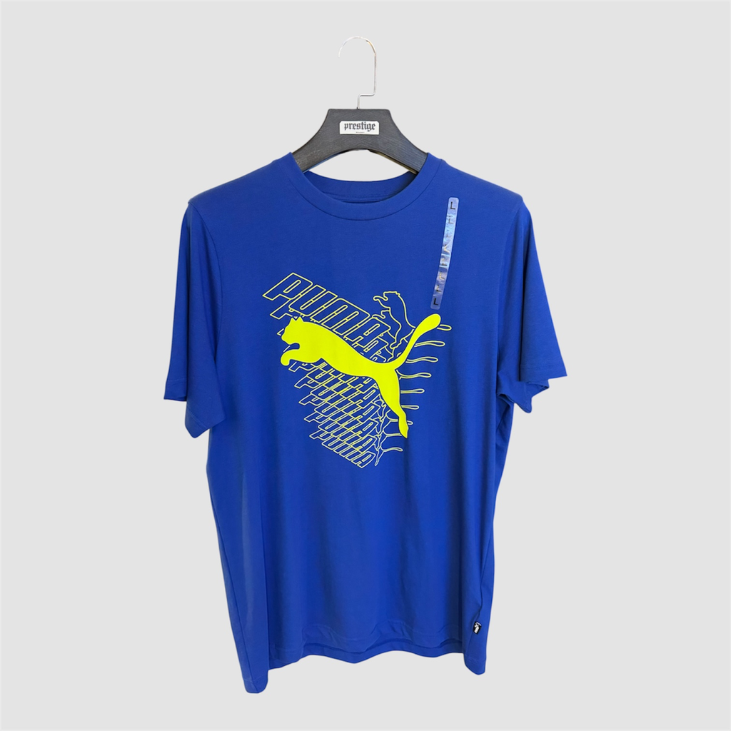 T-Shirt Puma Graphic Cat – Bleu Royal
