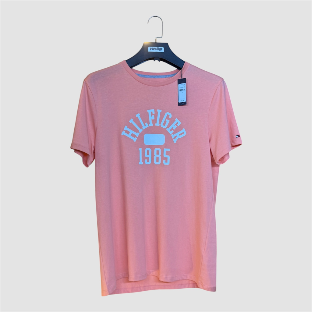 T-Shirt Tommy Hilfiger 1985 – Rose / Saumon